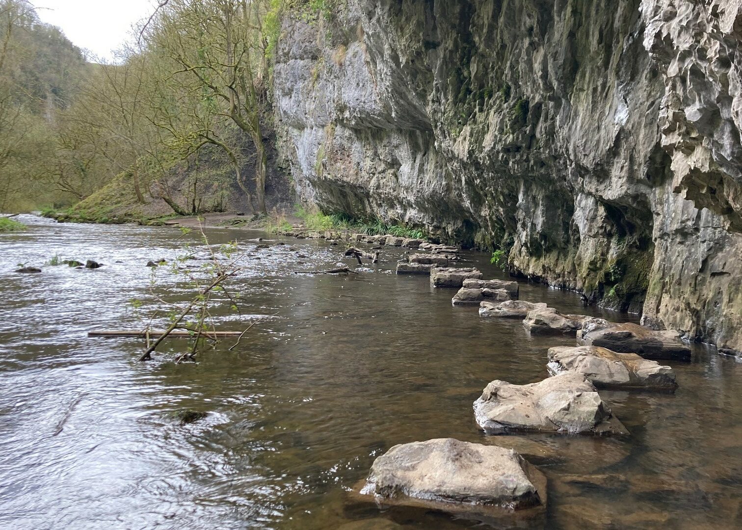 The stepping stones in Chee Dale